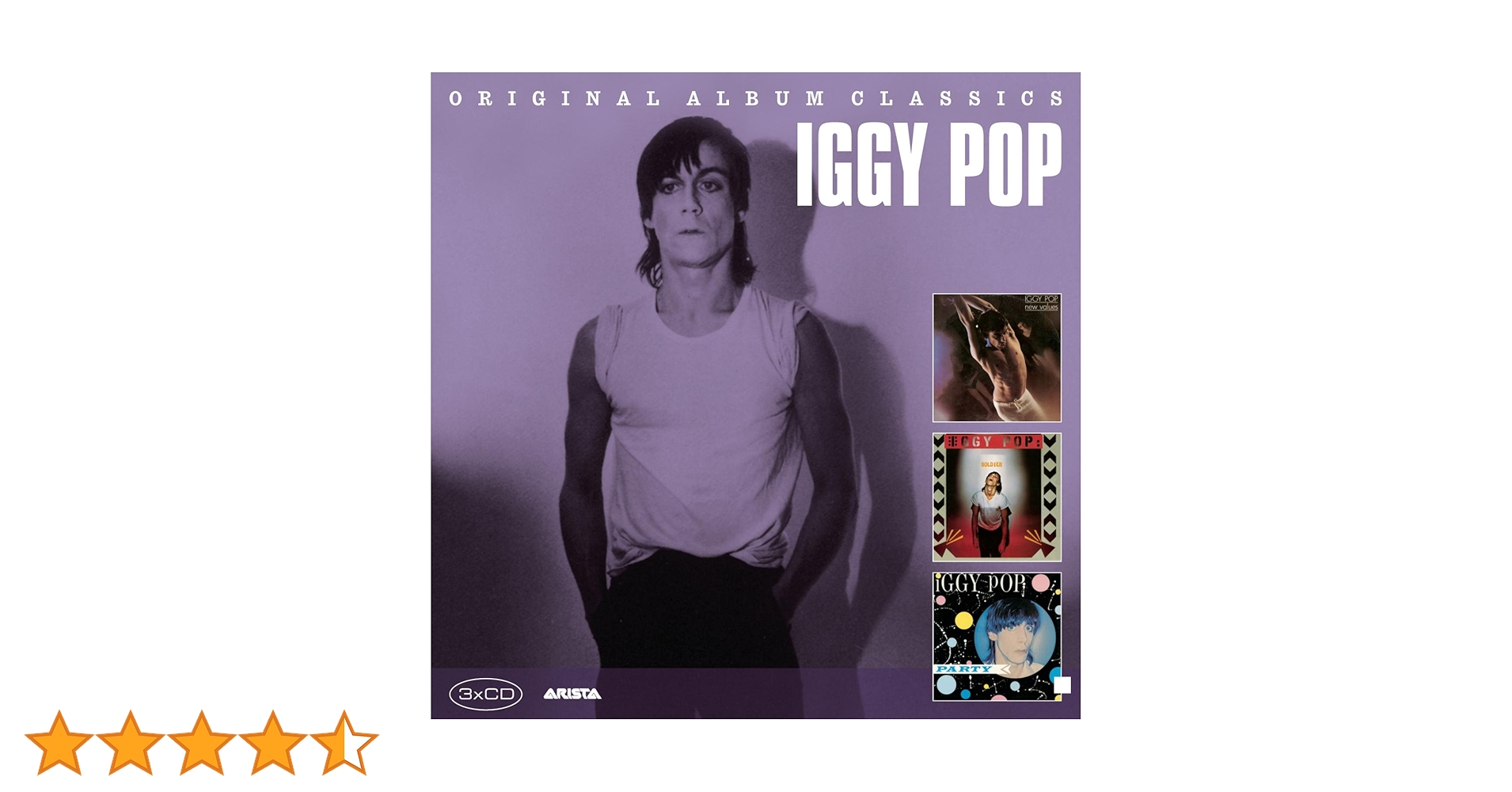Iggy Pop アルバム3枚セット【LPレコード】 Iggy Pop - 1977 (Red Vinyl) Iggy Pop - Amazon.com Music
